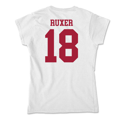 Oklahoma - NCAA Football : Tyler Ruxer - Soft Style Women’s T-Shirt-1