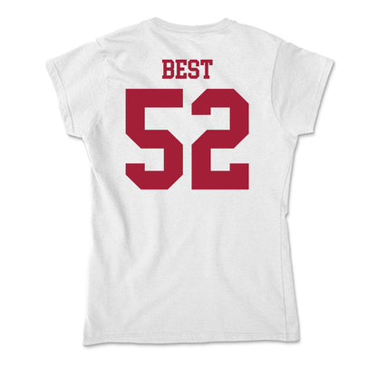 Oklahoma - NCAA Football : Noah Best - Soft Style Women’s T-Shirt-1