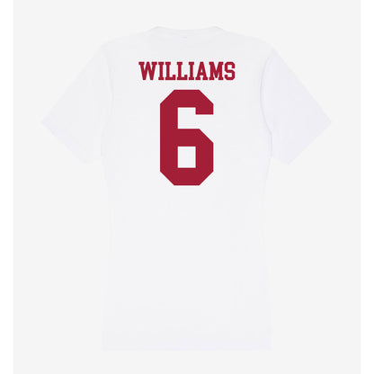 Oklahoma - NCAA Women's Basketball : Sahara Williams - Women's V-Neck T-Shirt-1