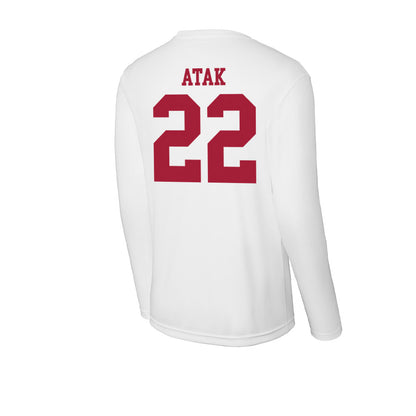 Oklahoma - NCAA Men's Basketball : Kuol Atak - Activewear Long Sleeve T-Shirt-1