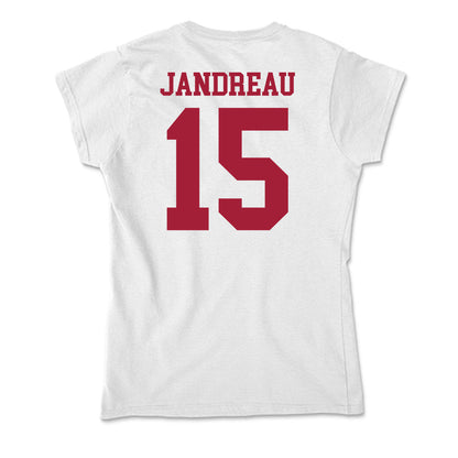 Oklahoma - NCAA Football : Beau Jandreau - Soft Style Women’s T-Shirt-1