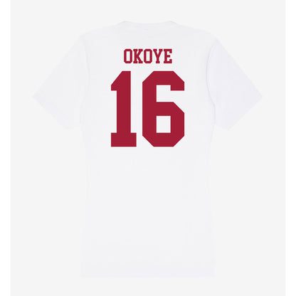Oklahoma - NCAA Football : Danny Okoye - Women's V-Neck T-Shirt-1