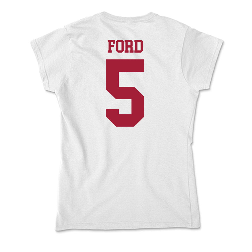 Oklahoma - NCAA Football : Markel Ford - Soft Style Women’s T-Shirt-1