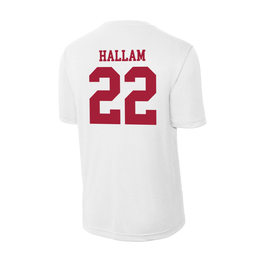 Oklahoma - NCAA Women's Soccer : Brenna Hallam - Activewear T-Shirt-1