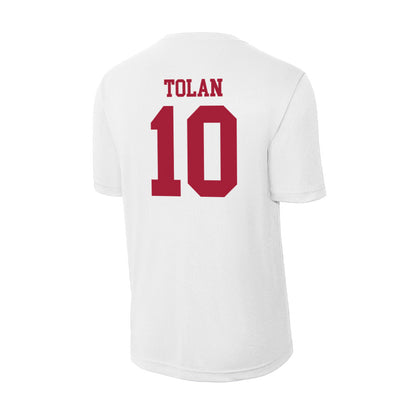 Oklahoma - NCAA Women's Basketball : Emma Tolan - Activewear T-Shirt-1