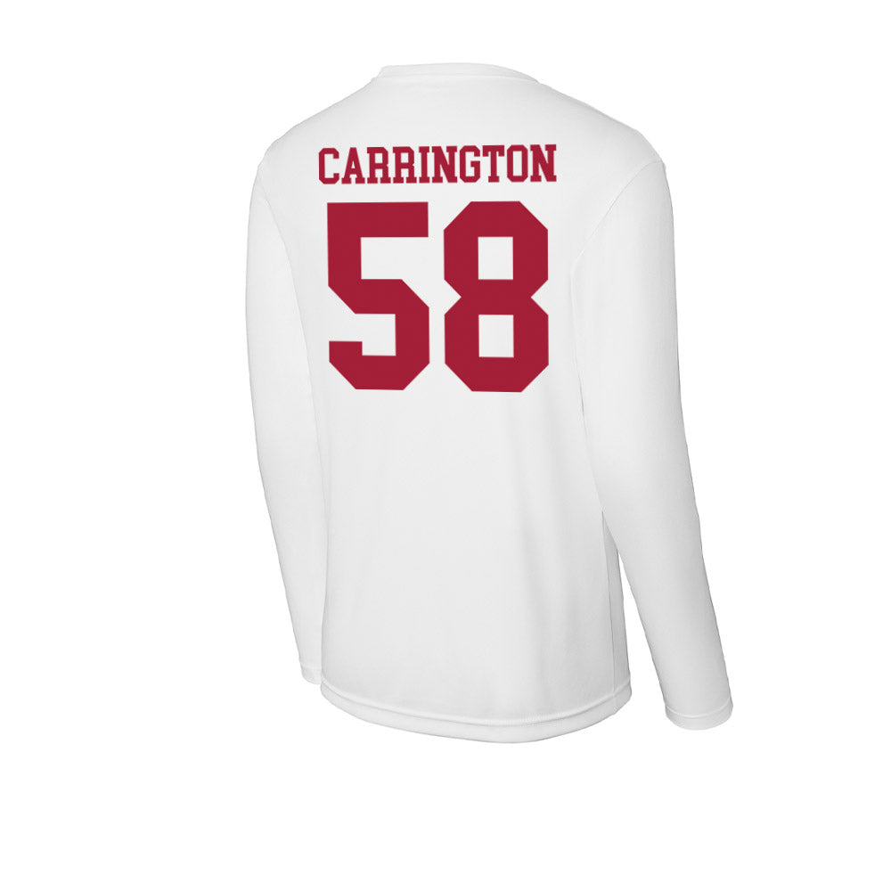 Oklahoma - NCAA Football : James Carrington - Activewear Long Sleeve T-Shirt-1