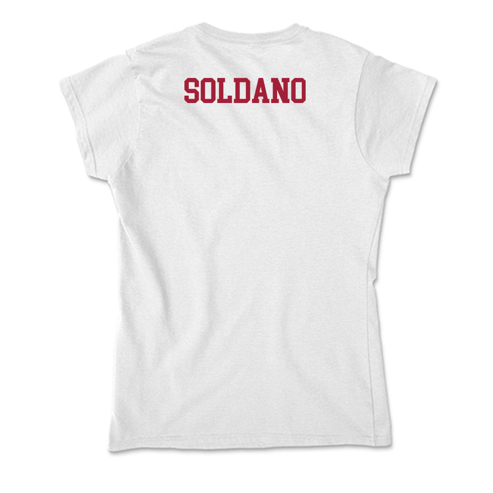 Oklahoma - NCAA Wrestling : Brian Soldano - Soft Style Women’s T-Shirt-1