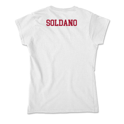 Oklahoma - NCAA Wrestling : Brian Soldano - Soft Style Women’s T-Shirt-1