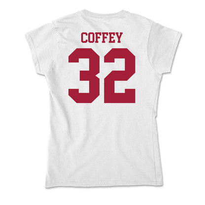 Oklahoma - NCAA Women's Soccer : Halley Coffey - Soft Style Women’s T-Shirt-1