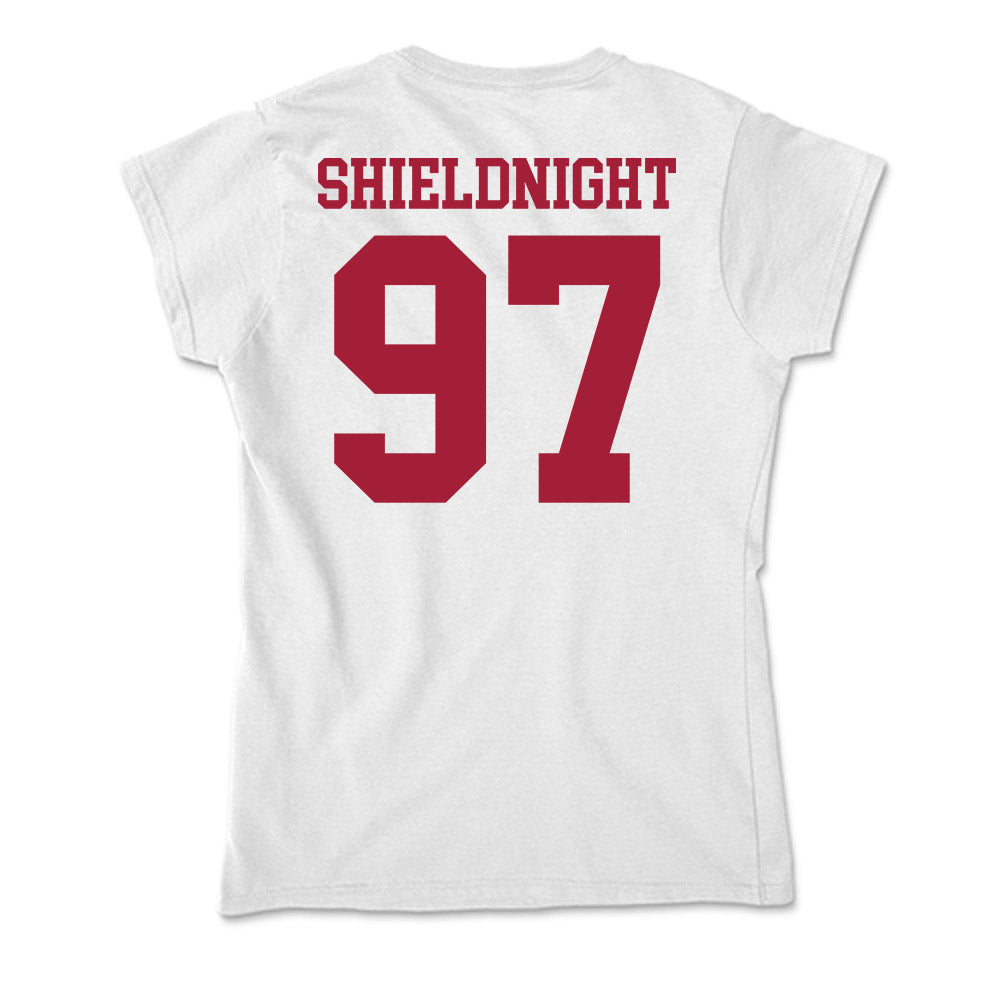 Oklahoma - NCAA Football : Alex Shieldnight - Soft Style Women’s T-Shirt-1