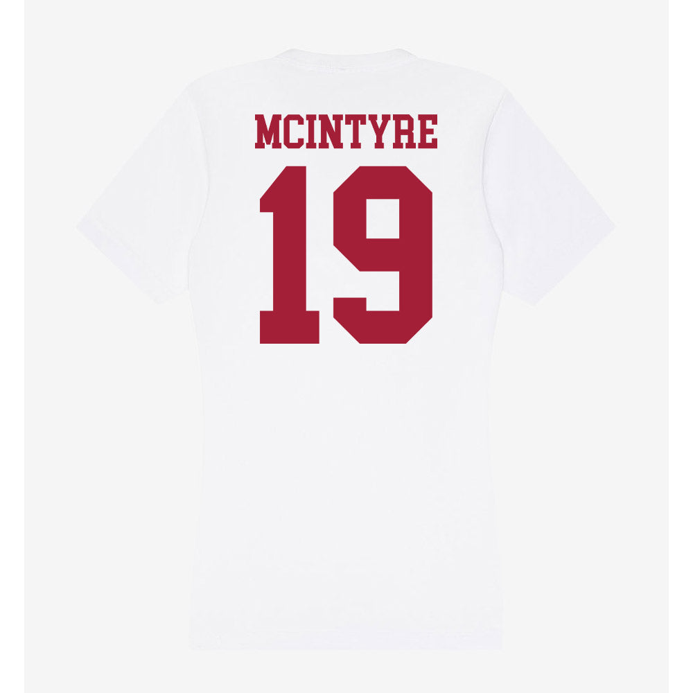 Oklahoma - NCAA Football : Kade McIntyre - Women's V-Neck T-Shirt-1