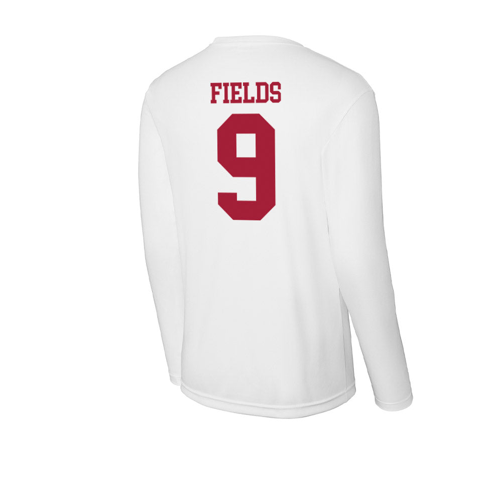 Oklahoma - NCAA Football : Dakoda Fields - Activewear Long Sleeve T-Shirt-1