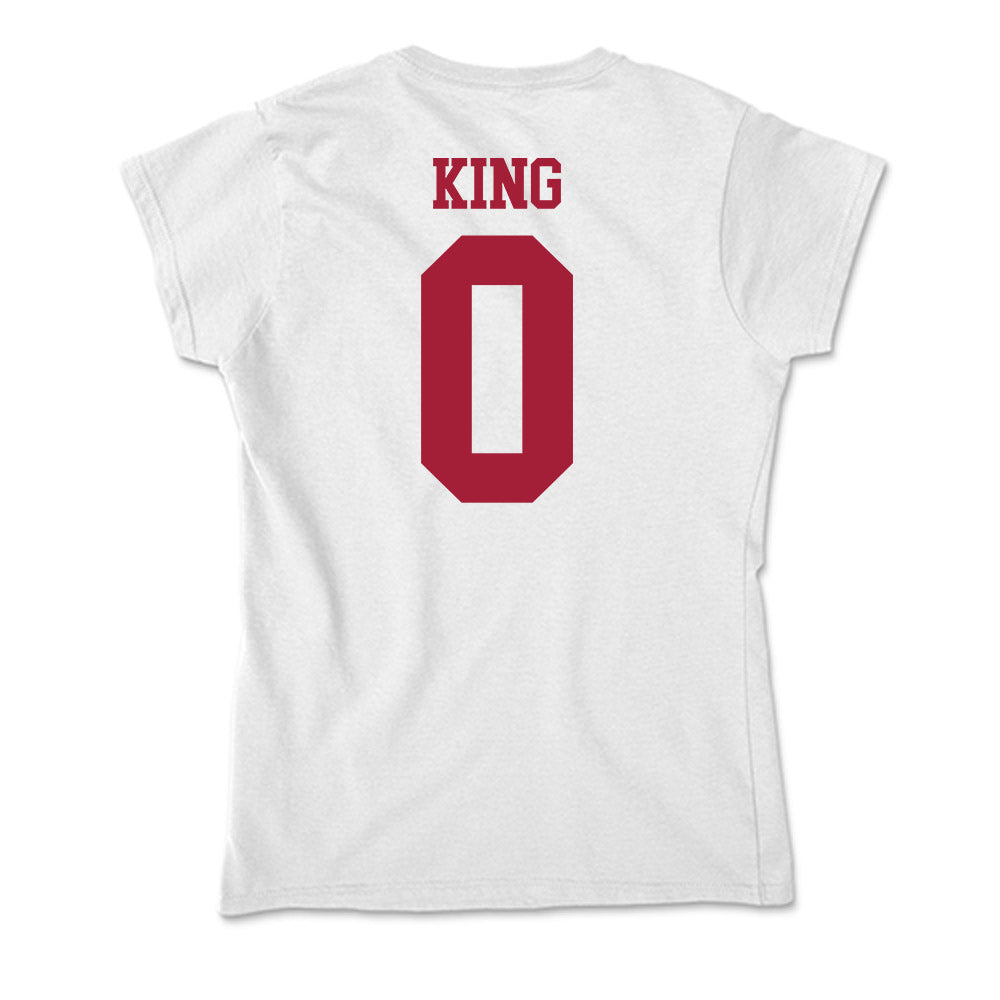 Oklahoma - NCAA Women's Volleyball : Mari King - Soft Style Women’s T-Shirt-1