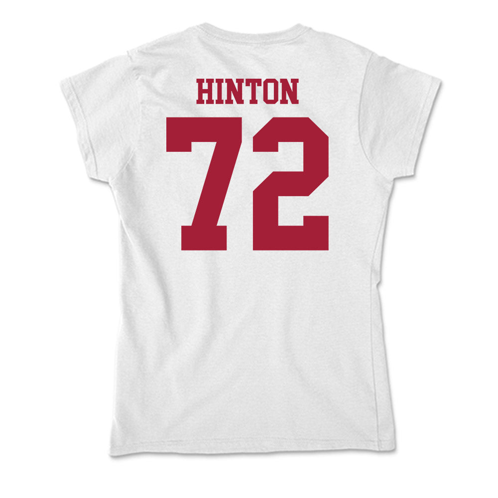 Oklahoma - NCAA Football : Fred Hinton - Soft Style Women’s T-Shirt-1