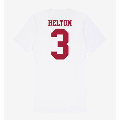 Oklahoma - NCAA Softball : Chaney Helton - Women's V-Neck T-Shirt-1