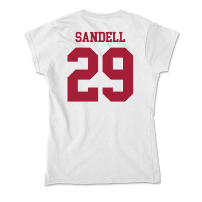 Oklahoma - NCAA Football : Tate Sandell - Soft Style Women’s T-Shirt-1