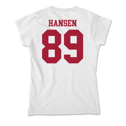 Oklahoma - NCAA Football : Hayden Hansen - Soft Style Women’s T-Shirt-1