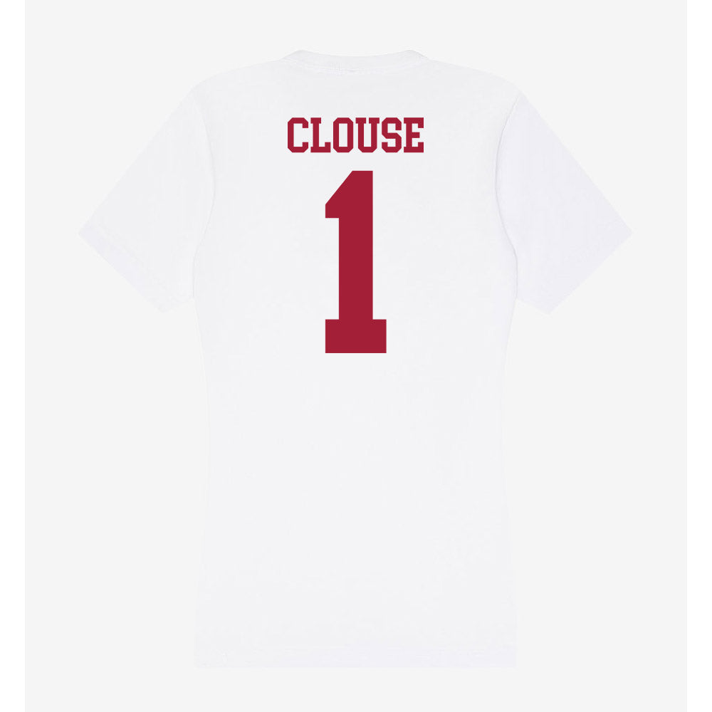 Oklahoma - NCAA Women's Soccer : Kenzie Clouse - Women's V-Neck T-Shirt-1