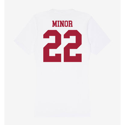 Oklahoma - NCAA Softball : Kai Minor - Women's V-Neck T-Shirt-1