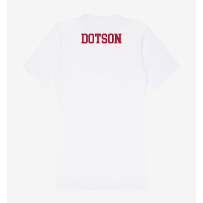 Oklahoma - NCAA Women's Track & Field : Tyley Dotson - Women's V-Neck T-Shirt-1
