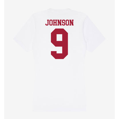 Oklahoma - NCAA Baseball : Camden Johnson - Women's V-Neck T-Shirt-1