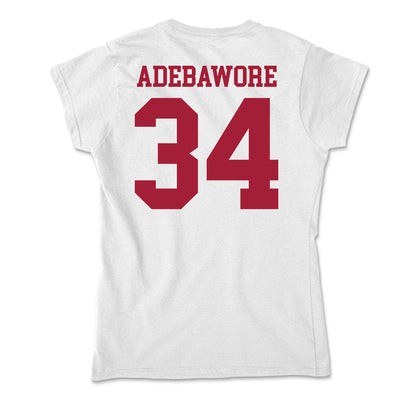 Oklahoma - NCAA Football : Adepoju Adebawore - Soft Style Women’s T-Shirt-1