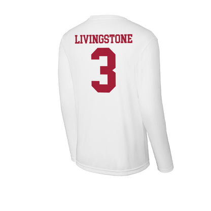 Oklahoma - NCAA Football : Parker Livingstone - Activewear Long Sleeve T-Shirt-1