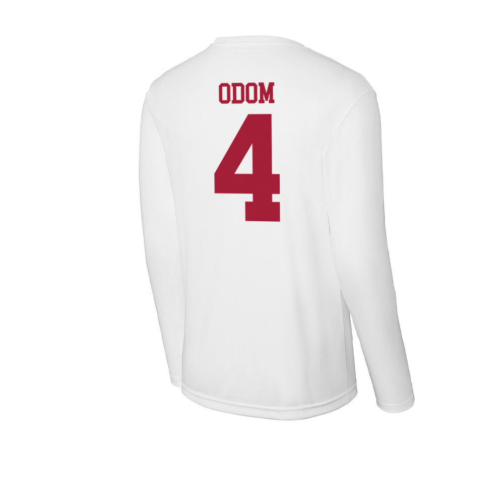 Oklahoma - NCAA Football : Daniel Odom - Activewear Long Sleeve T-Shirt-1