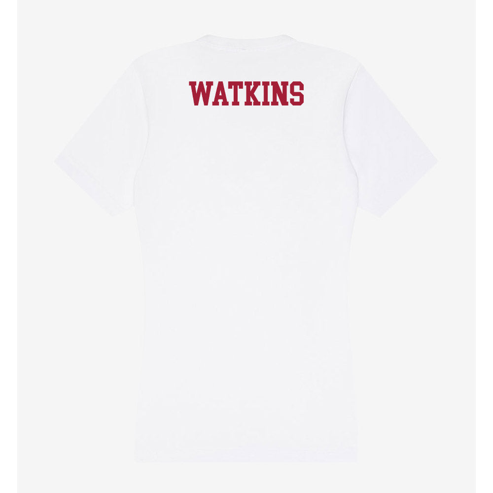 Oklahoma - NCAA Women's Track & Field : Kassidi Watkins - Women's V-Neck T-Shirt-1