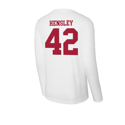 Oklahoma - NCAA Baseball : Reid Hensley - Activewear Long Sleeve T-Shirt-1