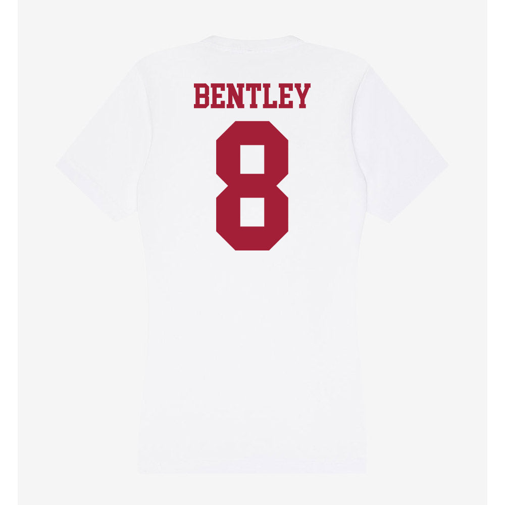 Oklahoma - NCAA Football : Bowe Bentley - Women's V-Neck T-Shirt-1