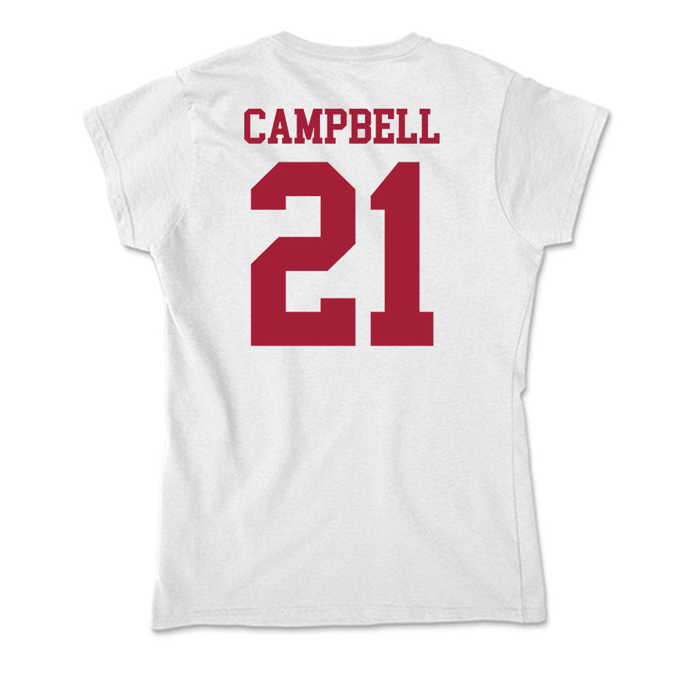 Oklahoma - NCAA Women's Soccer : Kendall Campbell - Soft Style Women’s T-Shirt-1