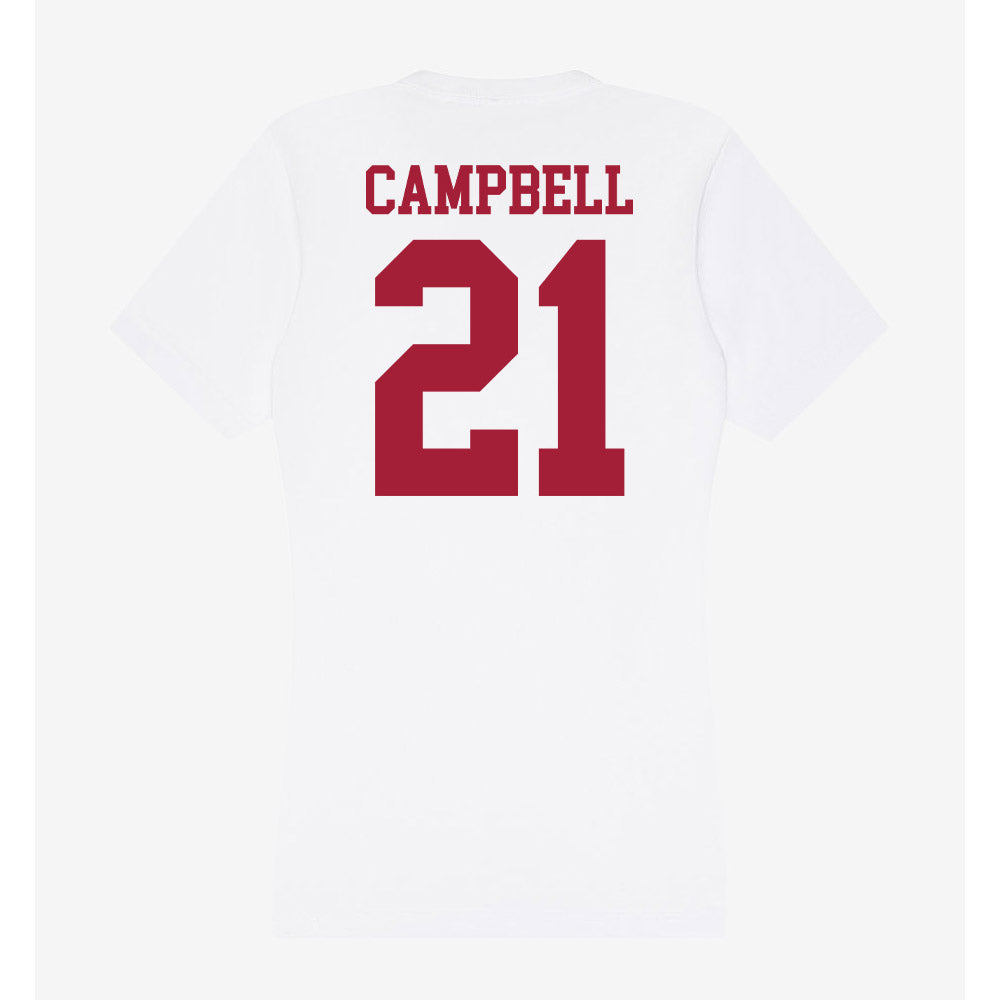 Oklahoma - NCAA Women's Soccer : Kendall Campbell - Women's V-Neck T-Shirt-1