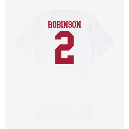 Oklahoma - NCAA Football : Omarion Robinson - Women's V-Neck T-Shirt-1