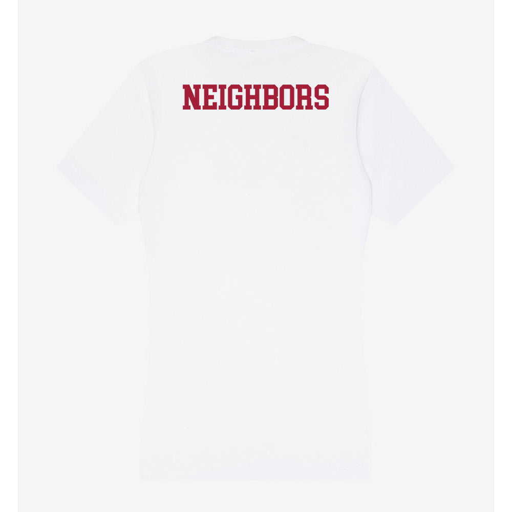 Oklahoma - NCAA Women's Track & Field : Jacelyn Neighbors - Women's V-Neck T-Shirt-1