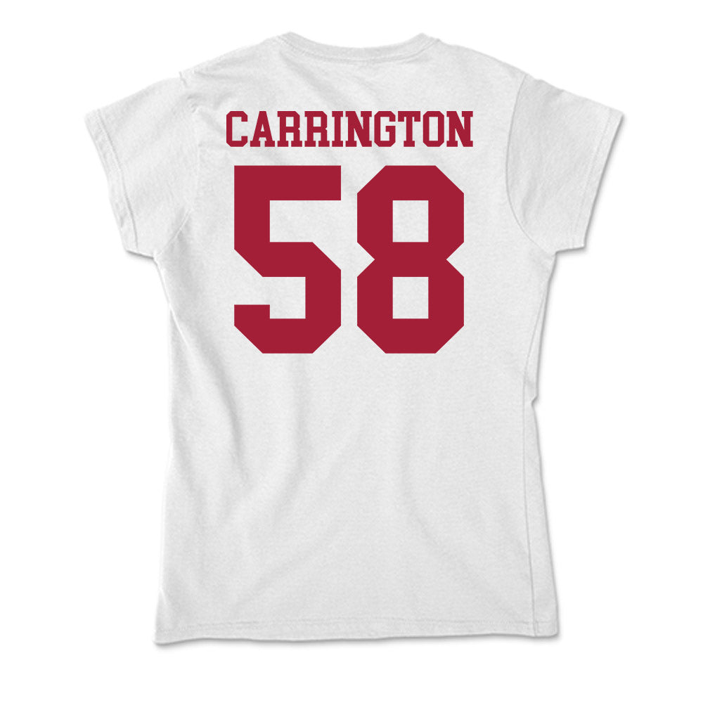 Oklahoma - NCAA Football : James Carrington - Soft Style Women’s T-Shirt-1