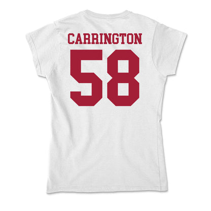Oklahoma - NCAA Football : James Carrington - Soft Style Women’s T-Shirt-1