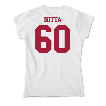 Oklahoma - NCAA Football : Caleb Nitta - Soft Style Women’s T-Shirt-1