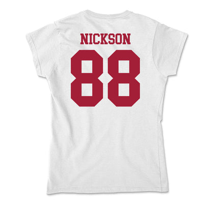 Oklahoma - NCAA Football : CJ Nickson - Soft Style Women’s T-Shirt-1