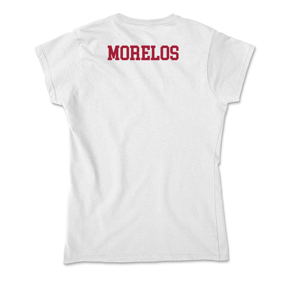 Oklahoma - NCAA Men's Gymnastics : Max Morelos - Soft Style Women’s T-Shirt-1