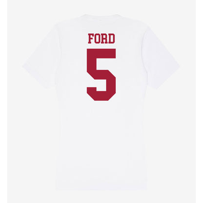 Oklahoma - NCAA Football : Markel Ford - Women's V-Neck T-Shirt-1