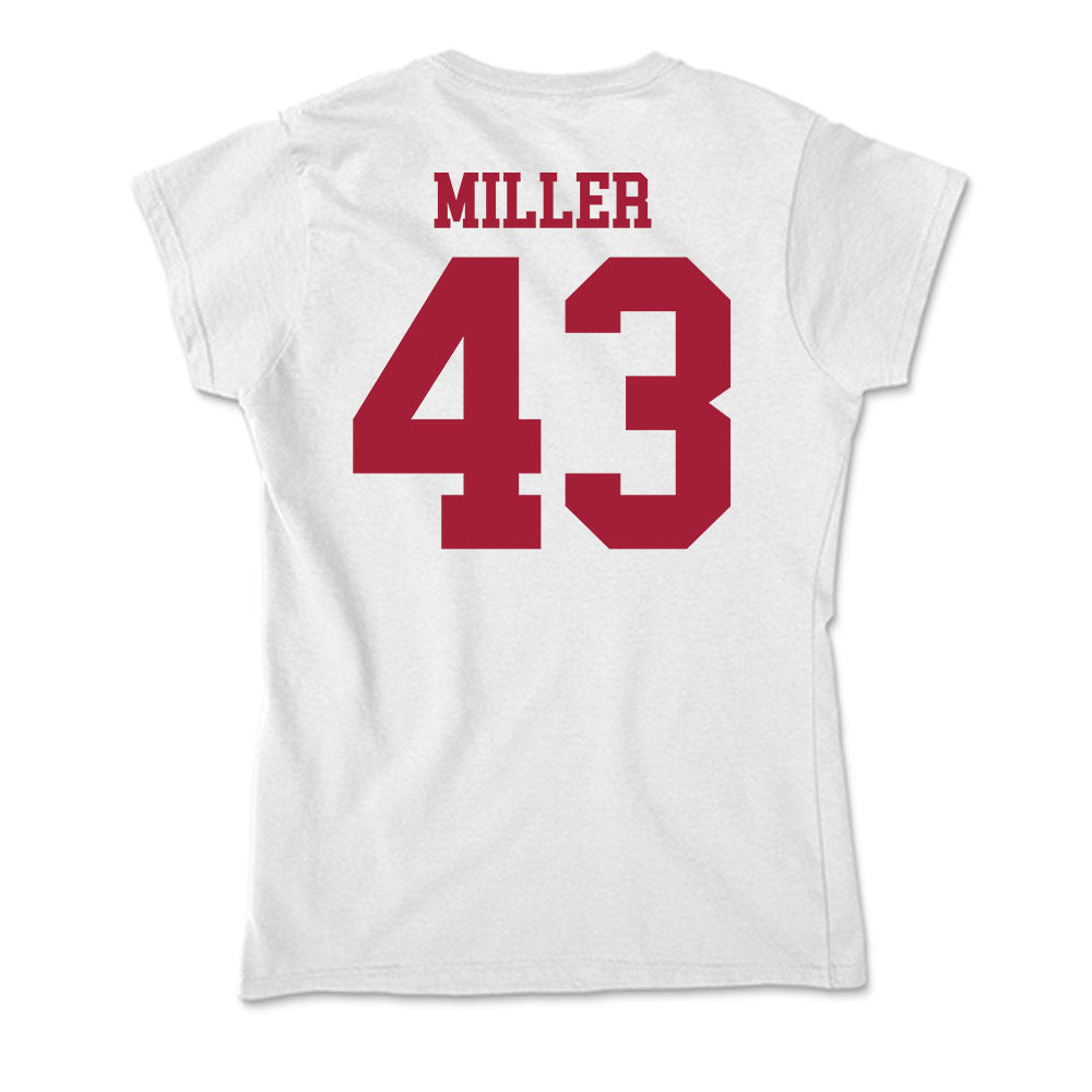 Oklahoma - NCAA Football : Grayson Miller - Soft Style Women’s T-Shirt-1