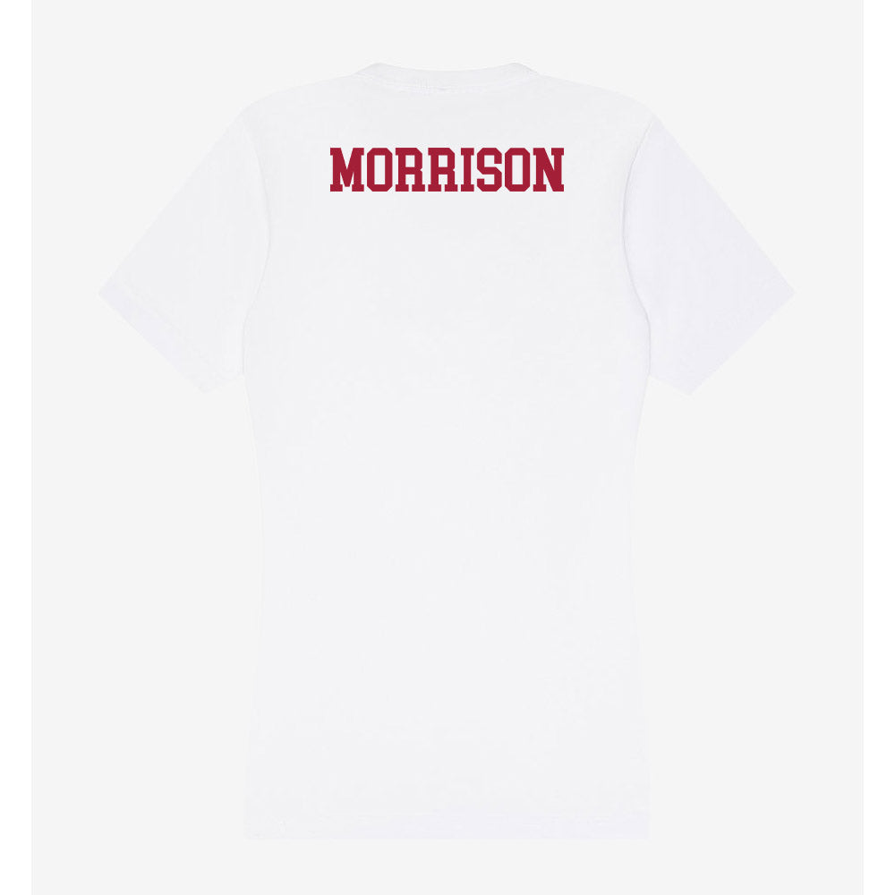 Oklahoma - NCAA Women's Rowing : Emma Morrison - Women's V-Neck T-Shirt-1