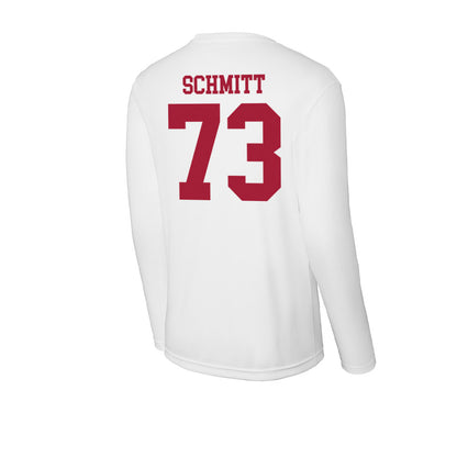 Oklahoma - NCAA Football : Deacon Schmitt - Activewear Long Sleeve T-Shirt-1