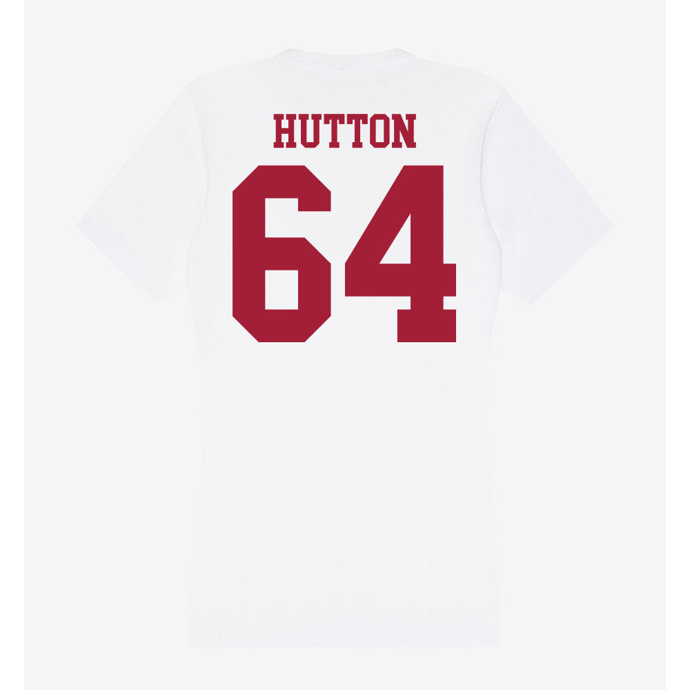 Oklahoma - NCAA Football : Sean Hutton - Women's V-Neck T-Shirt-1