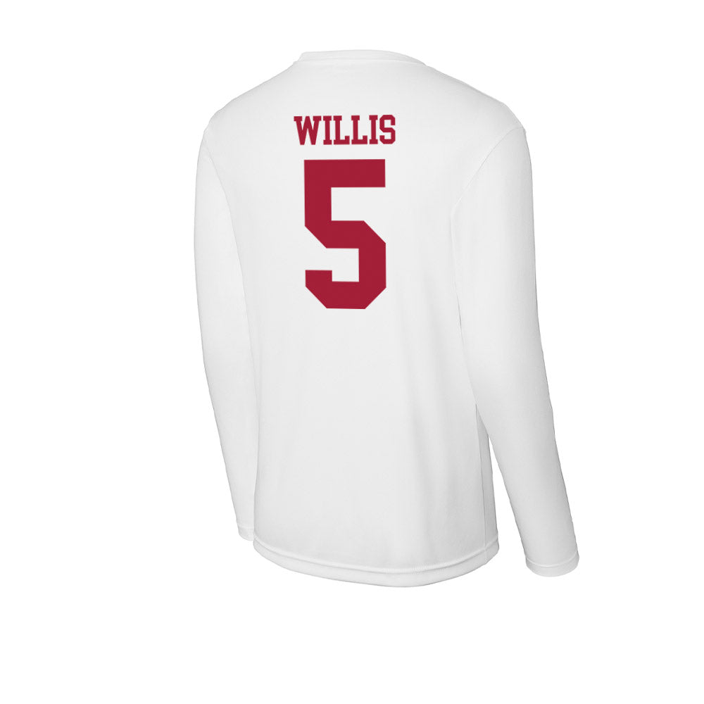 Oklahoma - NCAA Baseball : Dawson Willis - Activewear Long Sleeve T-Shirt-1