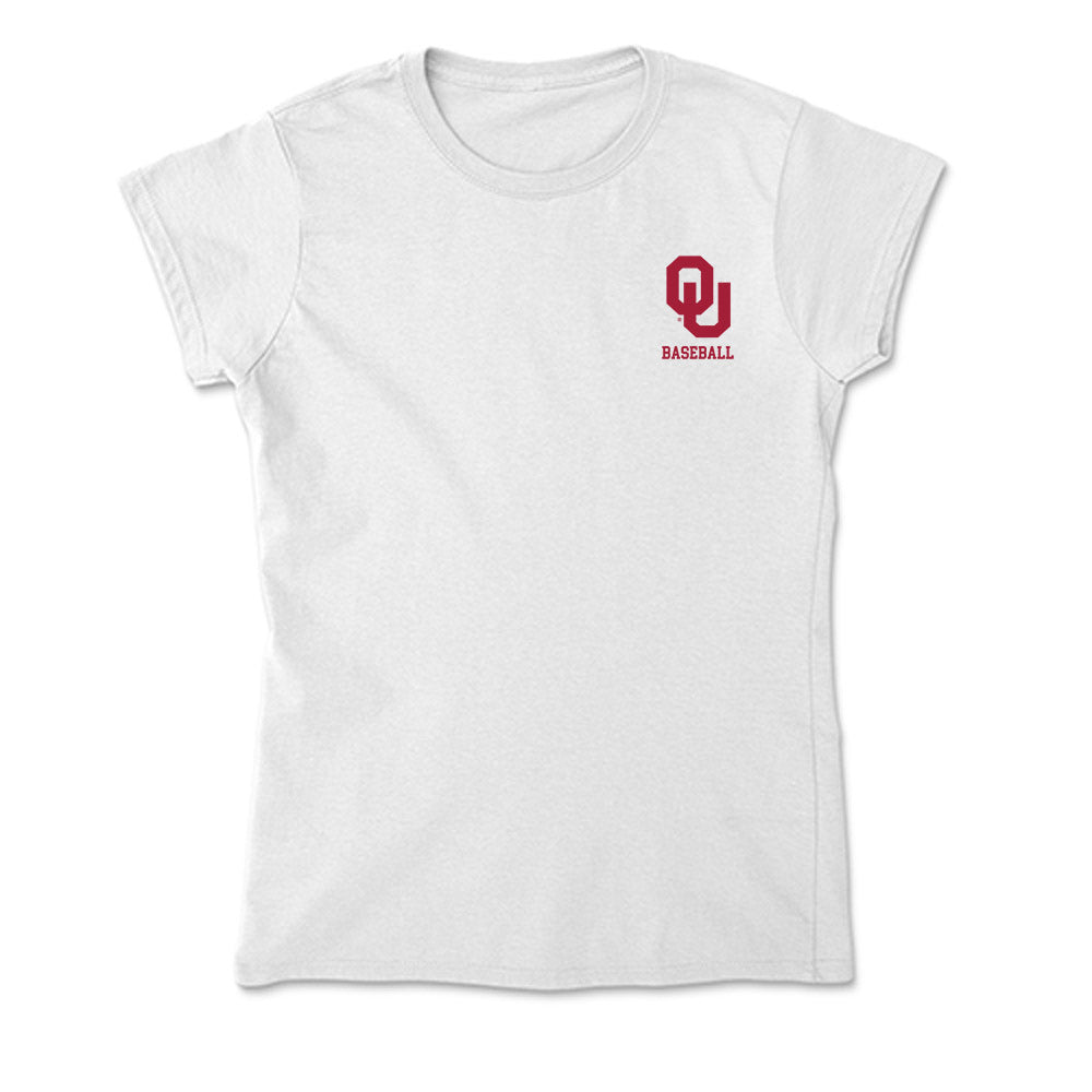 Oklahoma - NCAA Baseball : Dawson Willis - Soft Style Women’s T-Shirt-0