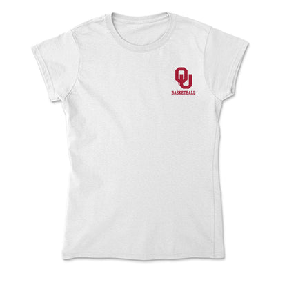 Oklahoma - NCAA Men's Basketball : Richard Isaacs - Soft Style Women’s T-Shirt-0