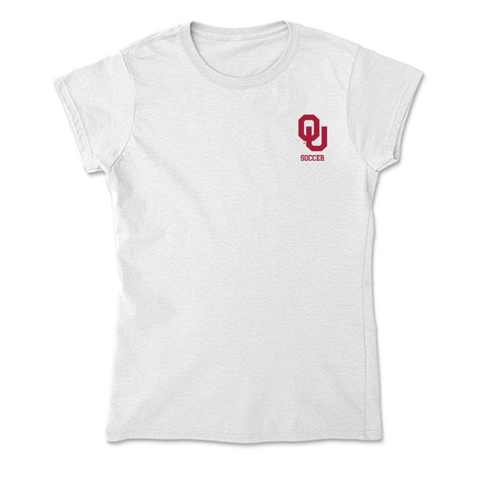 Oklahoma - NCAA Women's Soccer : Kenzie Clouse - Soft Style Women’s T-Shirt-0