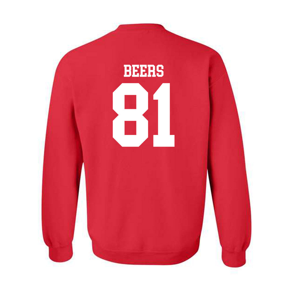 Oklahoma - NCAA Football : Rocky Beers - Classic Shersey Crewneck Sweatshirt-1